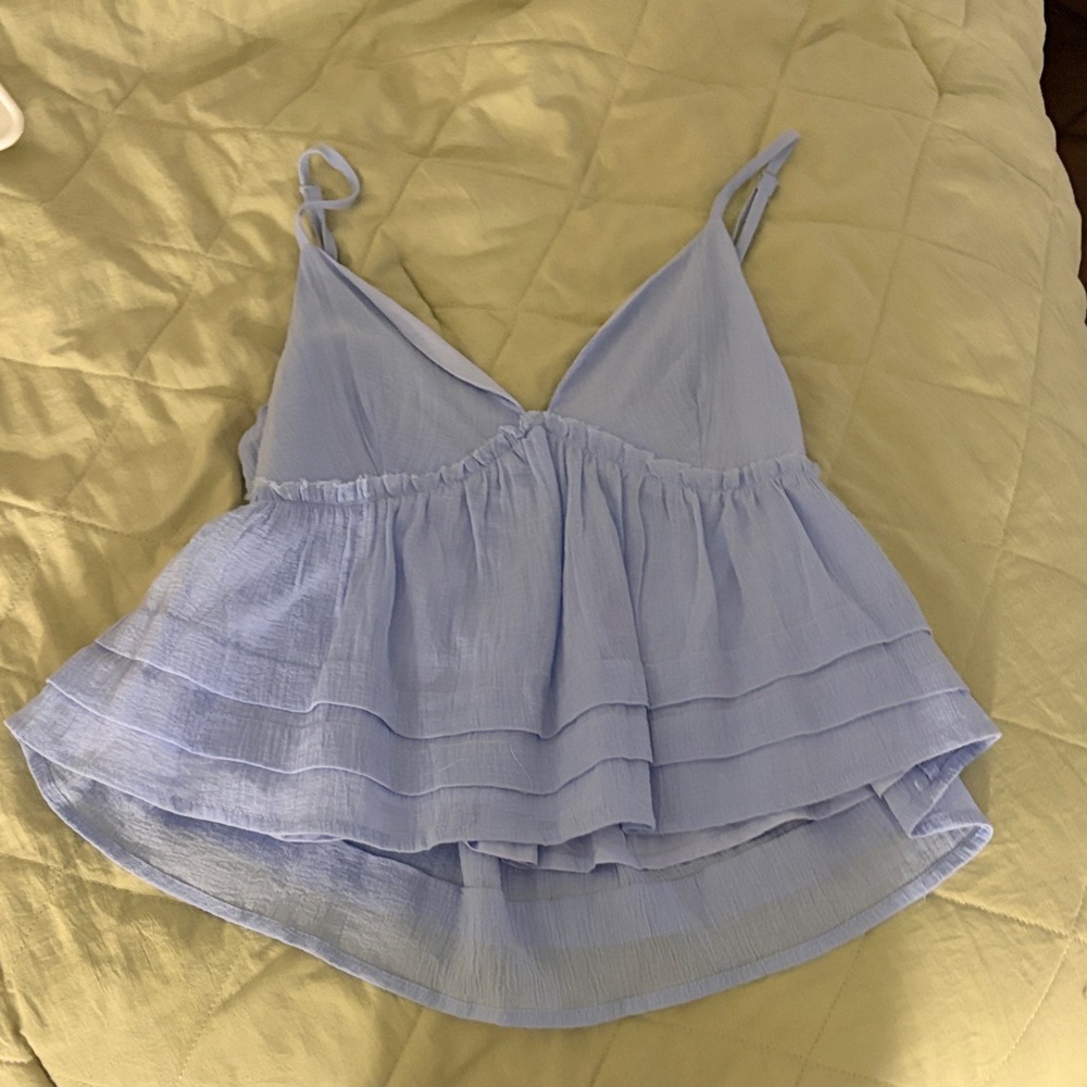 Altar'd State Light Blue Layered Camisole